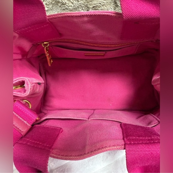 Pink Prada Canapa Tote Bag - Picture 8 of 10